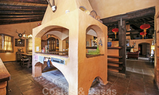 Unieke traditionele villa met apart gastenverblijf te koop, op loopafstand van San Pedro centrum, Marbella 20605 