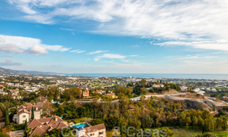 Prachtig penthouse appartement met panoramisch uitzicht op zee en de bergen te koop in Benahavis - Marbella 20248 