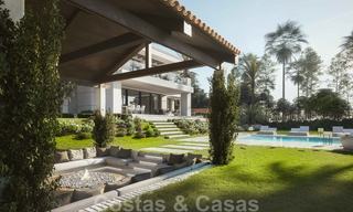 Off plan eigentijds-moderne luxe villa met panoramisch zeezicht te koop in een exclusief golfresort, Benahavis - Marbella 20370 