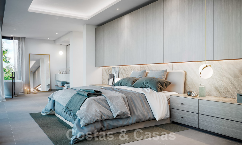 Elegante off-plan luxe villa te koop, met prachtig uitzicht op zee en golf, in Benahavis - Marbella 20390