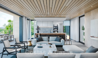 Elegante off-plan luxe villa te koop, met prachtig uitzicht op zee en golf, in Benahavis - Marbella 20391 