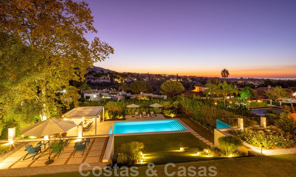 Te koop: moderne mediterrane meesterwerk villa met panoramisch uitzicht op zee, golf en de bergen, Nueva Andalucía, Marbella 20492