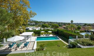 Te koop: moderne mediterrane meesterwerk villa met panoramisch uitzicht op zee, golf en de bergen, Nueva Andalucía, Marbella 20503 