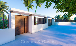 Spectaculaire, zeer luxueuze eigentijdse villa met zee- en golfzicht te koop, Benahavis - Marbella 20743 