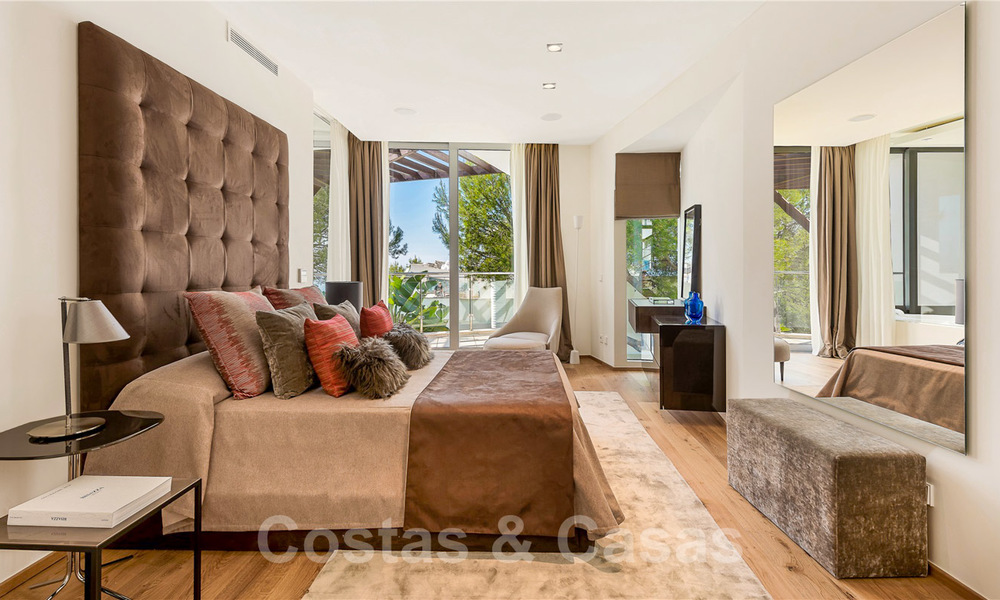 Unieke, zeer luxueuze schakelvilla´s met zeezicht te koop, in een exclusief complex aan de Golden Mile, Marbella 20836