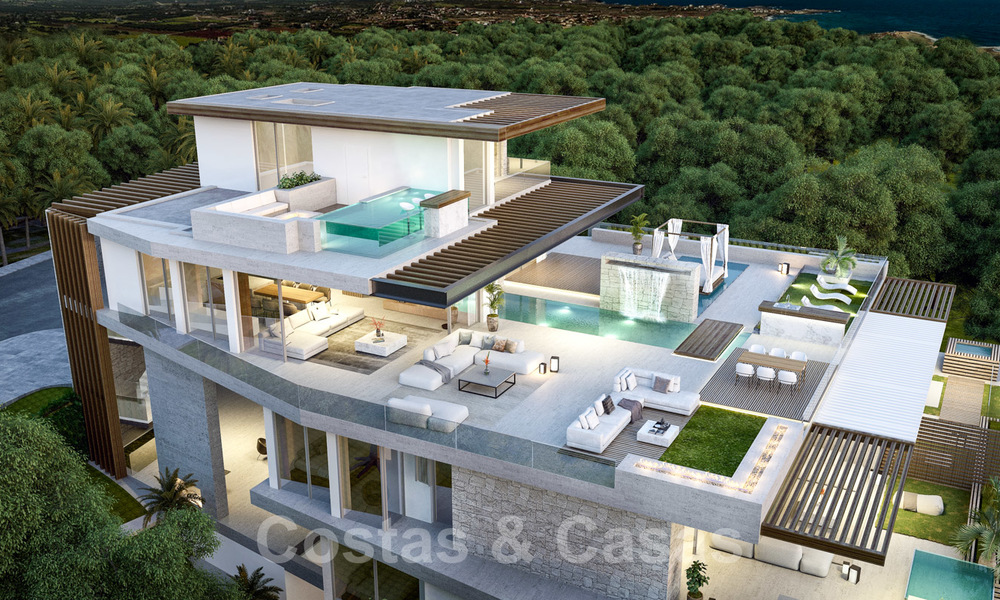 Nieuwe ultra luxueuze strandappartementen te koop, vlakbij het centrum en de jachthaven van Estepona 20945