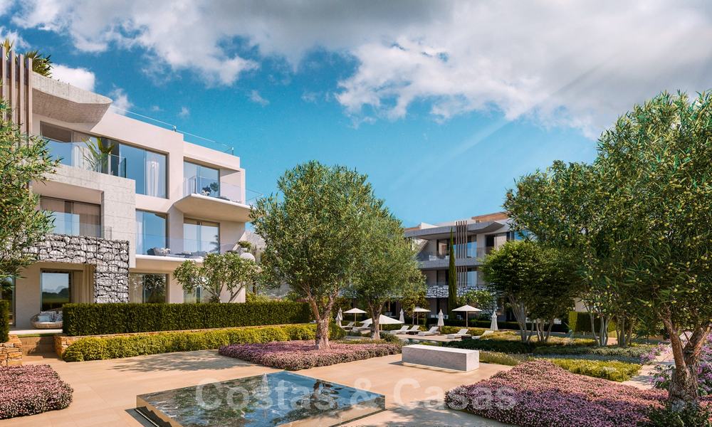 Nieuwe luxe appartementen met panoramische vergezichten te koop in een nieuw omvangrijk meer- en golfresort, Benahavis - Marbella 21160