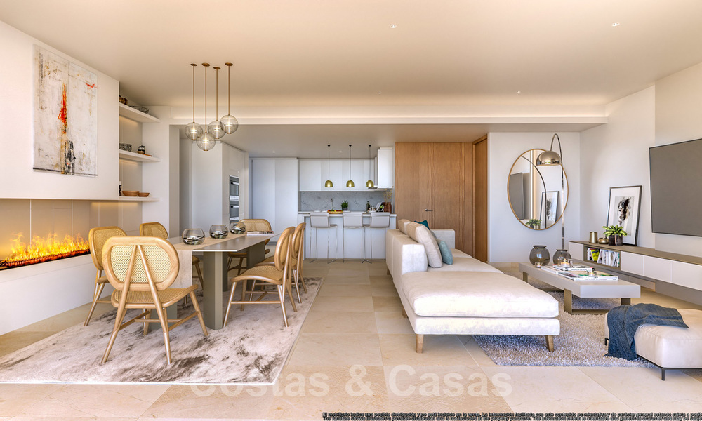 Nieuwe luxe appartementen met panoramische vergezichten te koop in een nieuw omvangrijk meer- en golfresort, Benahavis - Marbella 21171