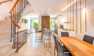 Te koop: lichtrijke, ruime schakelvilla in een populaire strandurbanisatie op de New Golden Mile, tussen Marbella en Estepona 21207 