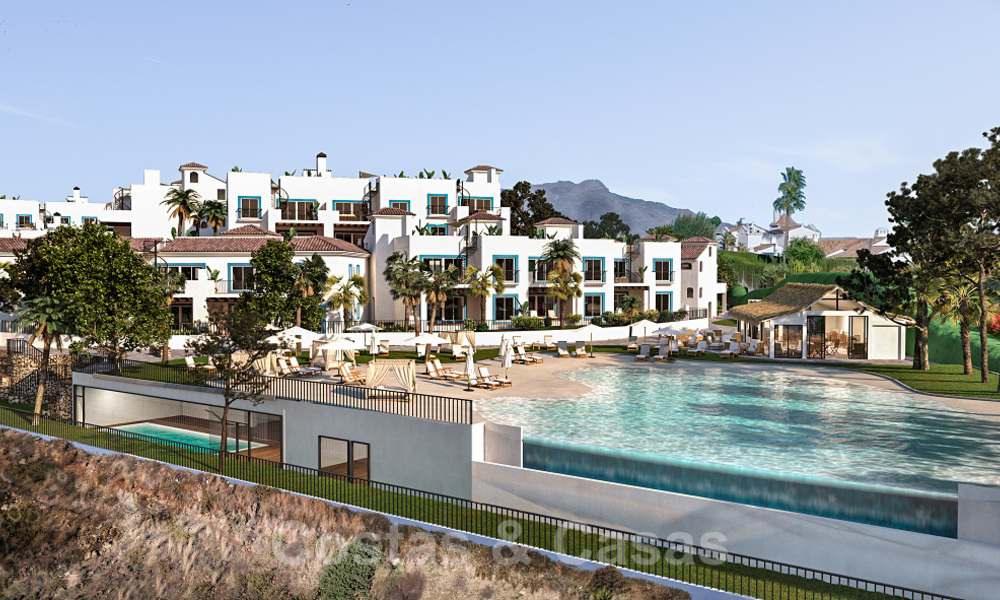 Nieuwe appartementen te koop in een uniek Andalusisch dorp complex, Benahavis - Marbella. Instapklaar 21456