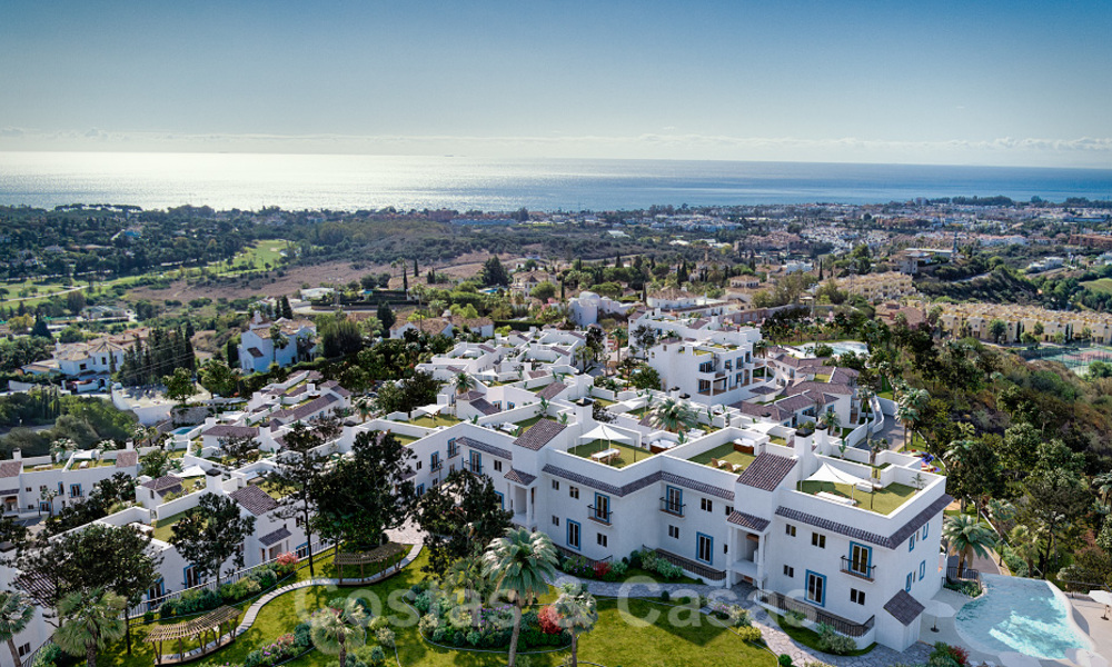 Nieuwe appartementen te koop in een uniek Andalusisch dorp complex, Benahavis - Marbella. Instapklaar 21458