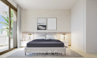 Nieuwe moderne luxe appartementen met zeezicht te koop op de New Golden Mile, tussen Marbella en Estepona 21538 