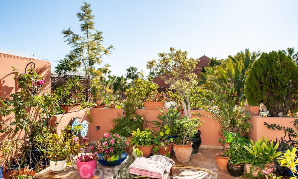 Penthouse appartement te koop in exclusieve urbanisatie aan het strand tussen Puerto Banus en San Pedro, Marbella 21747