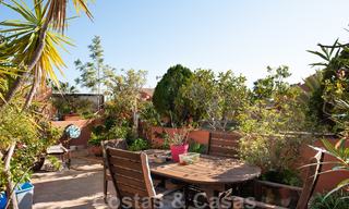 Penthouse appartement te koop in exclusieve urbanisatie aan het strand tussen Puerto Banus en San Pedro, Marbella 21750 