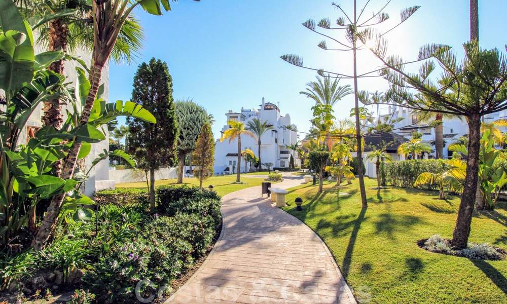 Recentelijk gerenoveerd helder appartement te koop in een prachtig strandcomplex op loopafstand van voorzieningen en San Pedro, Marbella 21971