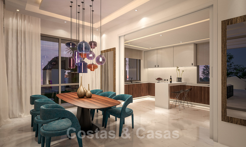 Fantastische gloednieuwe luxe villa's in het hart van de Golf Vallei van Nueva Andalucia, Marbella 22142