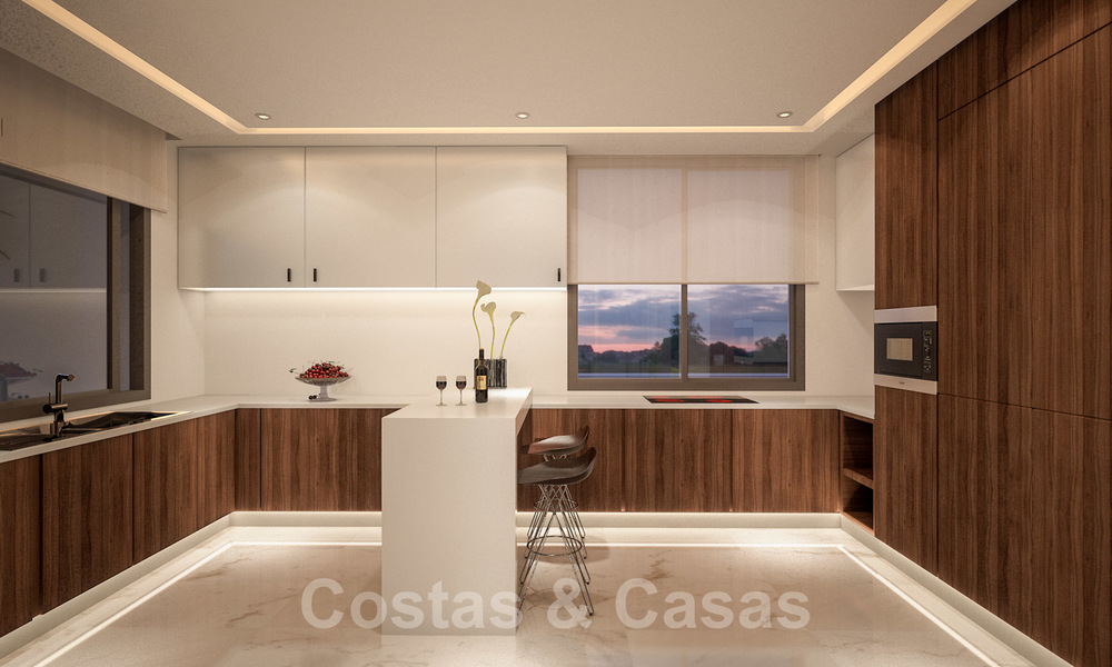 Fantastische gloednieuwe luxe villa's in het hart van de Golf Vallei van Nueva Andalucia, Marbella 22144