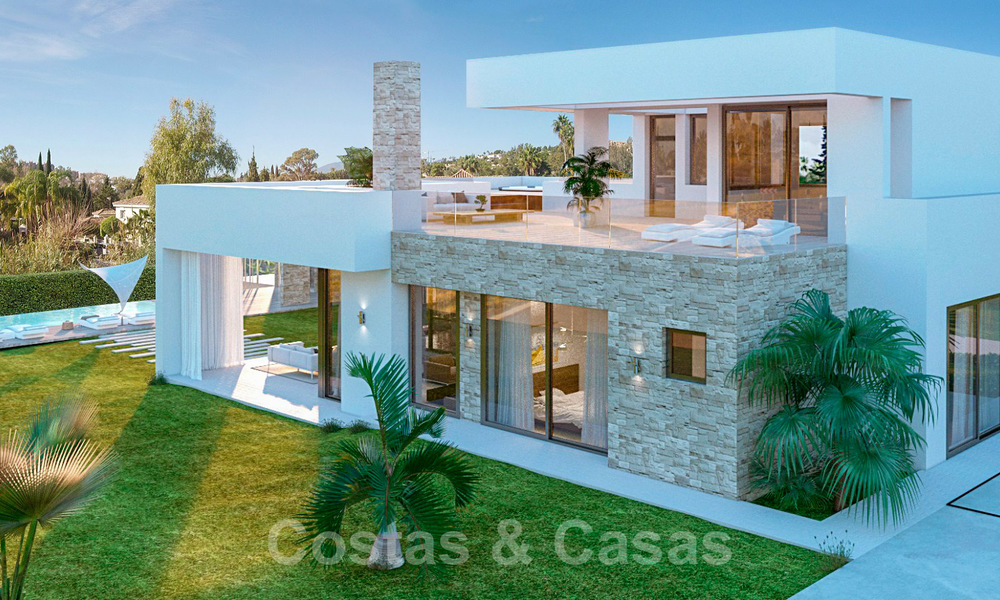 Fantastische gloednieuwe luxe villa's in het hart van de Golf Vallei van Nueva Andalucia, Marbella 22153