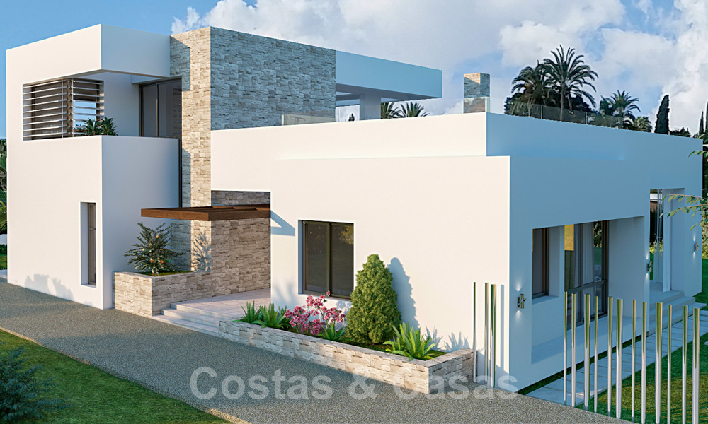 Fantastische gloednieuwe luxe villa's in het hart van de Golf Vallei van Nueva Andalucia, Marbella 22157