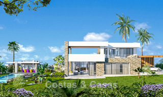 Fantastische gloednieuwe luxe villa's in het hart van de Golf Vallei van Nueva Andalucia, Marbella 60424 
