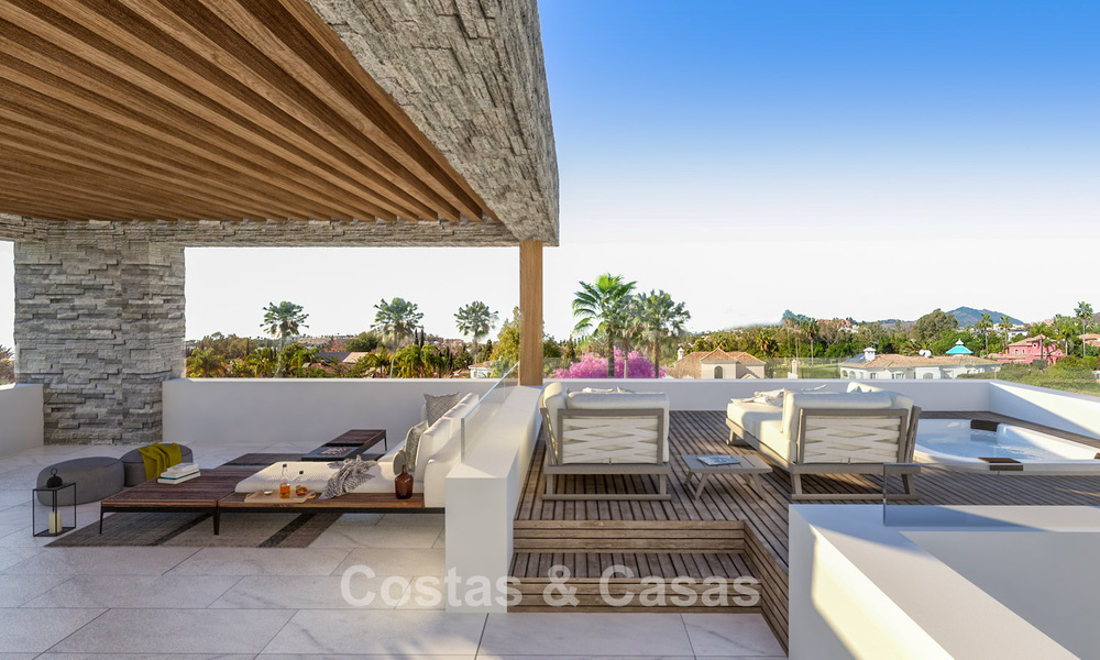 Fantastische gloednieuwe luxe villa's in het hart van de Golf Vallei van Nueva Andalucia, Marbella 60425