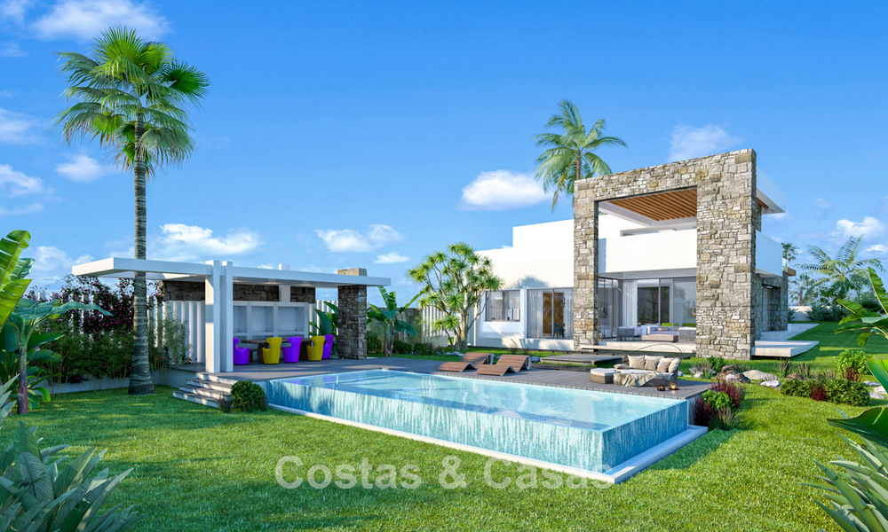 Fantastische gloednieuwe luxe villa's in het hart van de Golf Vallei van Nueva Andalucia, Marbella 60428