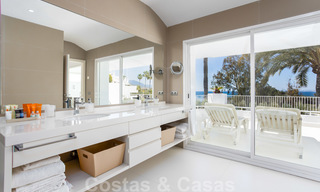 Wondermooi luxe penthouse appartement te koop, met fantastisch zeezicht en op loopafstand van het strand, Oost Marbella 22248 