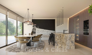Drie exclusieve moderne luxe villa's te koop, op een steenworp van het strand en voorzieningen, San Pedro - Puerto Banus, Marbella 22278 