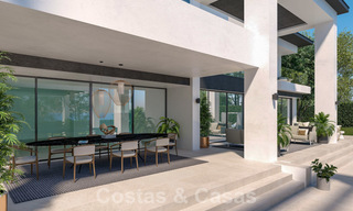 Drie exclusieve moderne luxe villa's te koop, op een steenworp van het strand en voorzieningen, San Pedro - Puerto Banus, Marbella 22289 