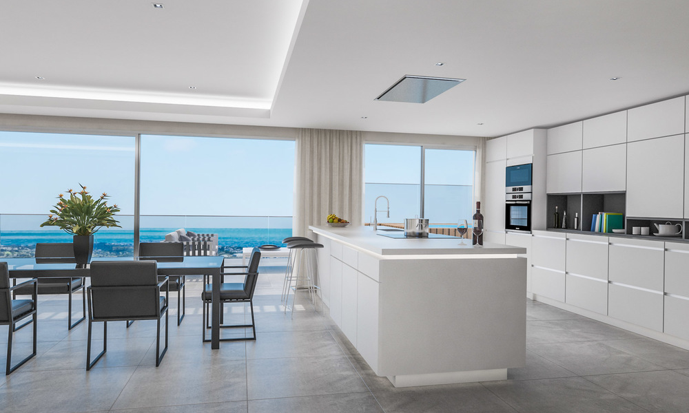 Moderne appartementen in exclusief boutique golf resort met Spa, met prachtig uitzicht op zee, La Cala de Mijas - Costa del Sol 23242