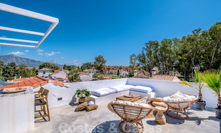 Prachtig gerenoveerde halfvrijstaande villa in Ibiza stijl te koop, op loopafstand van het strand en centrum van San Pedro - Marbella 23362 