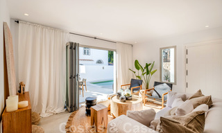 Prachtig gerenoveerde halfvrijstaande villa in Ibiza stijl te koop, op loopafstand van het strand en centrum van San Pedro - Marbella 23366 