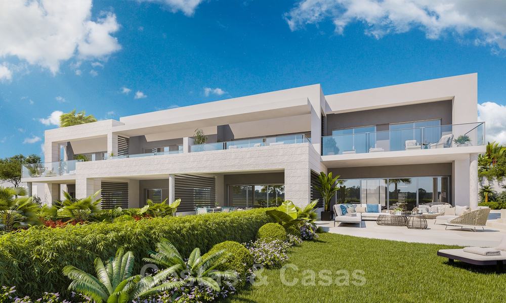Instapklare, moderne mondaine woningen te koop, vlak bij de golfbaan en het centrum van San Pedro in Marbella 23627
