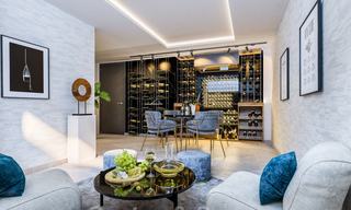 Instapklare, moderne mondaine woningen te koop, vlak bij de golfbaan en het centrum van San Pedro in Marbella 23632 