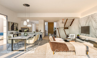 Instapklare, moderne mondaine woningen te koop, vlak bij de golfbaan en het centrum van San Pedro in Marbella 23633 