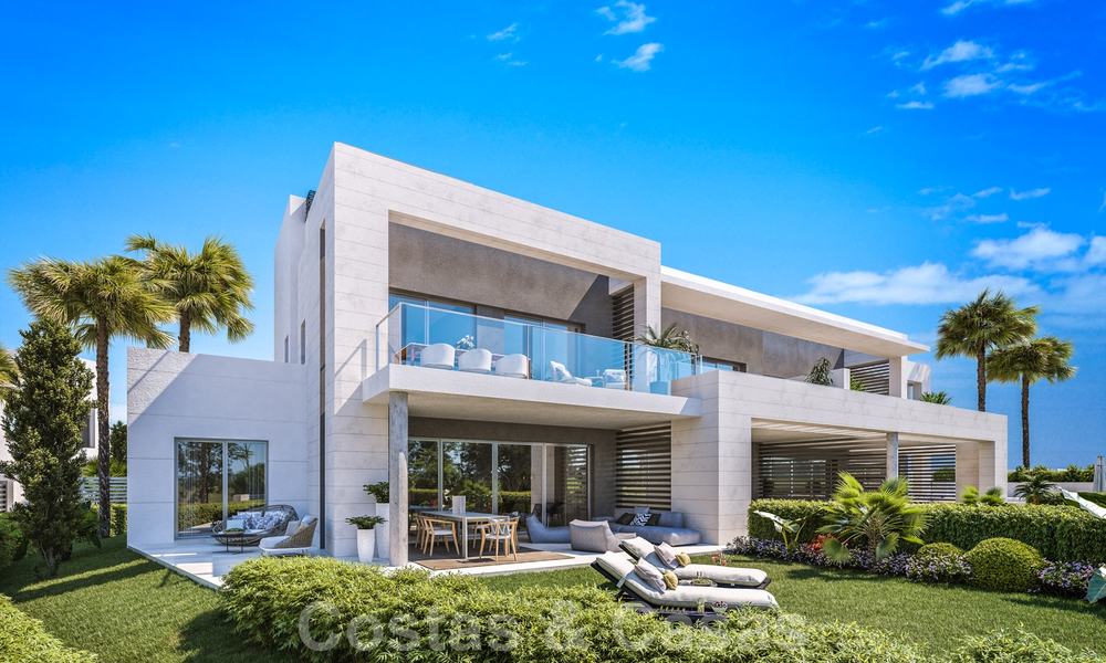 Instapklare, moderne mondaine woningen te koop, vlak bij de golfbaan en het centrum van San Pedro in Marbella 23636