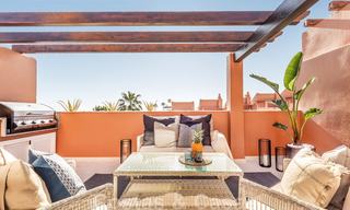 Elegant gerenoveerde schakelwoning te koop in Aloha, Nueva Andalucia, Marbella 23794 