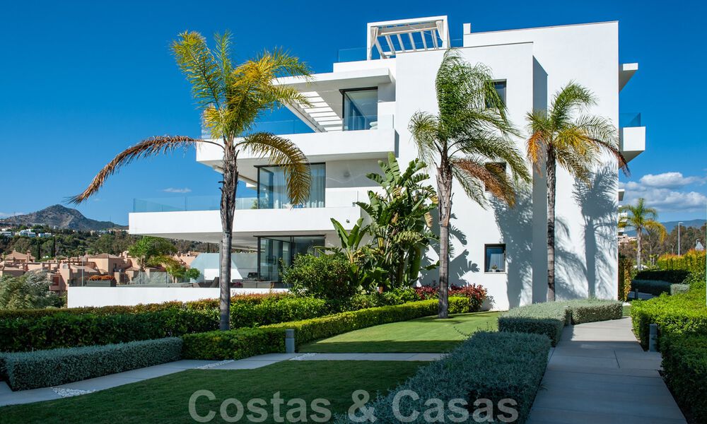 Cataleya in Estepona: Instapklare moderne design appartementen te koop, aan de golfbaan van Atalaya tussen Marbella en Estepona 36833