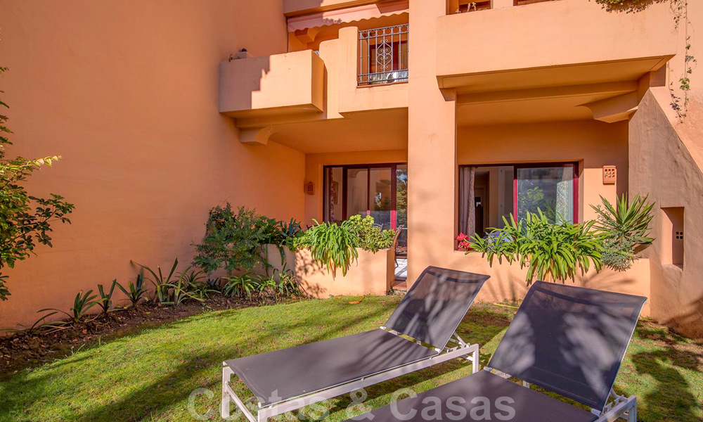 Luxe appartement in een eerstelijnstrand complex te koop in San Pedro Playa, op loopafstand van het voorzieningen en het centrum van San Pedro, Marbella 24357