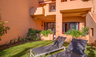 Luxe appartement in een eerstelijnstrand complex te koop in San Pedro Playa, op loopafstand van het voorzieningen en het centrum van San Pedro, Marbella 24357 