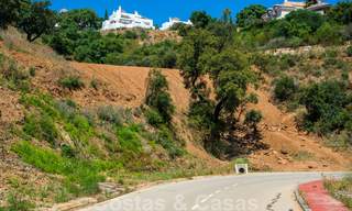 Moderne nieuwbouw villa met prachtig berg- en zeezicht te koop in de heuvels van Marbella Oost 24448 