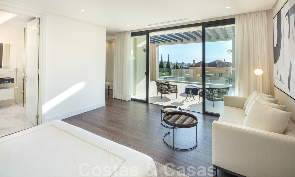 Hedendaagse moderne nieuwbouw villa´s te koop in Nueva Andalucia, Marbella 24466