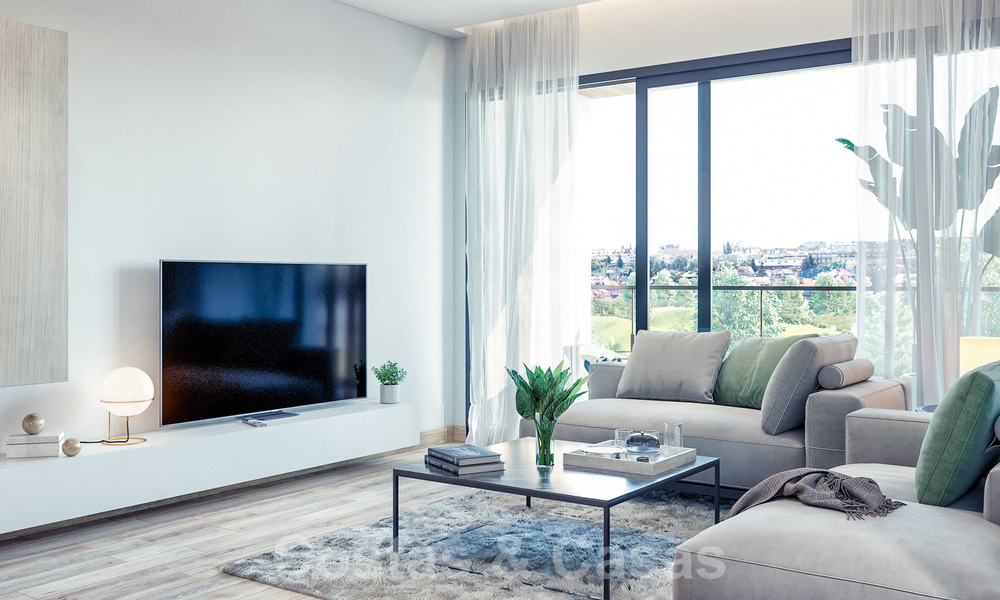 Luxe appartementen te koop in een nieuw innovatief residentieel project in Malaga centrum! 24493