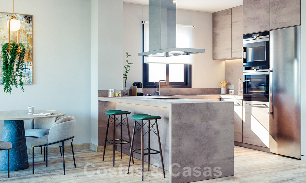 Luxe appartementen te koop in een nieuw innovatief residentieel project in Malaga centrum! 24497