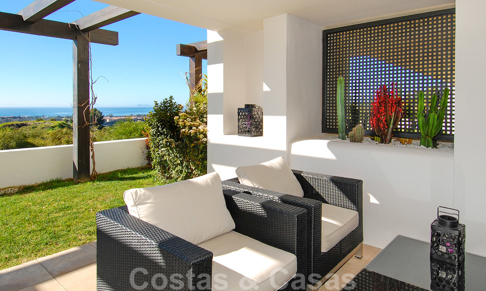 Alanda Los Flamingos Golf: Moderne ruime luxeappartementen met golf- en zeezicht te koop in Marbella - Benahavis 24686