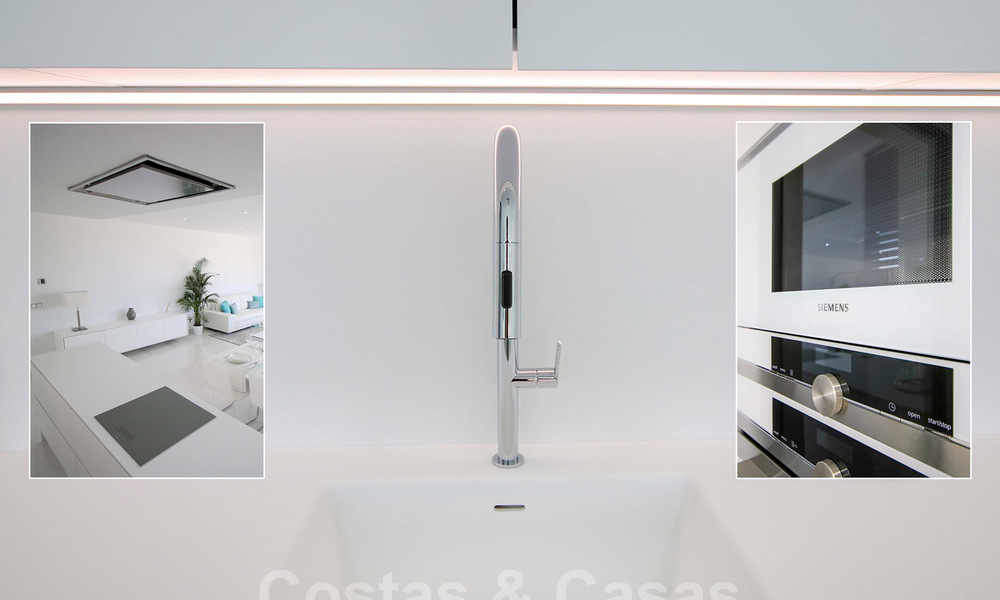 Nieuw instapklaar modern designappartement te koop, aan de golfbaan tussen Marbella en Estepona 24848