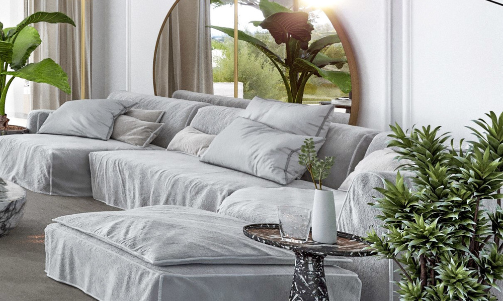 Moderne ecologische villa te koop met golfzicht in exclusieve woonwijk nabij Golf Valley in Nueva Andalucia, Marbella 24964