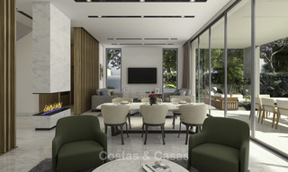 Bouwgronden te koop met project en bouwvergunning nabij het strand, Puerto Banus, Marbella 24991 