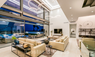 Nieuwe indrukwekkende hedendaagse luxe villa te koop met prachtig golf- en zeezicht in Marbella - Benahavis 25807 