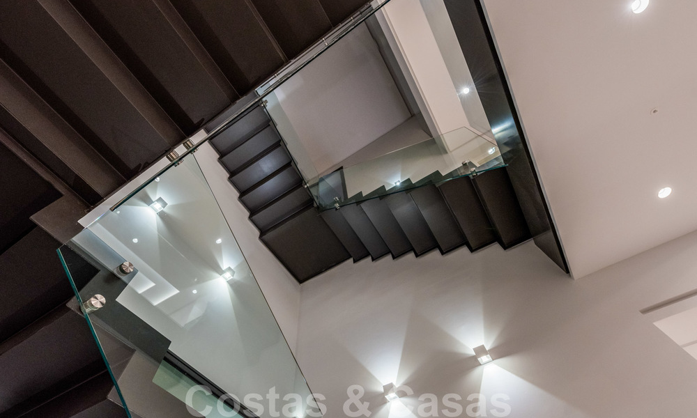 Nieuwe indrukwekkende hedendaagse luxe villa te koop met prachtig golf- en zeezicht in Marbella - Benahavis 25812